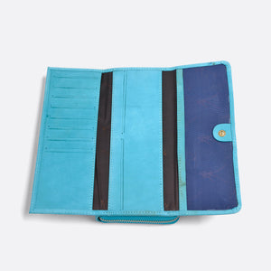 Nadie - Turquoise - Wallet - Green, Turquoise, Women - Austrich