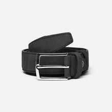 Load image into Gallery viewer, Telly - Black Soft Suede - Belt - Men - Austrich