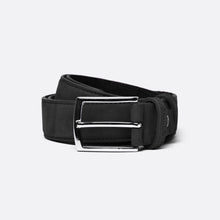 Load image into Gallery viewer, Telly - Black Soft Suede - Belt - Men - Austrich